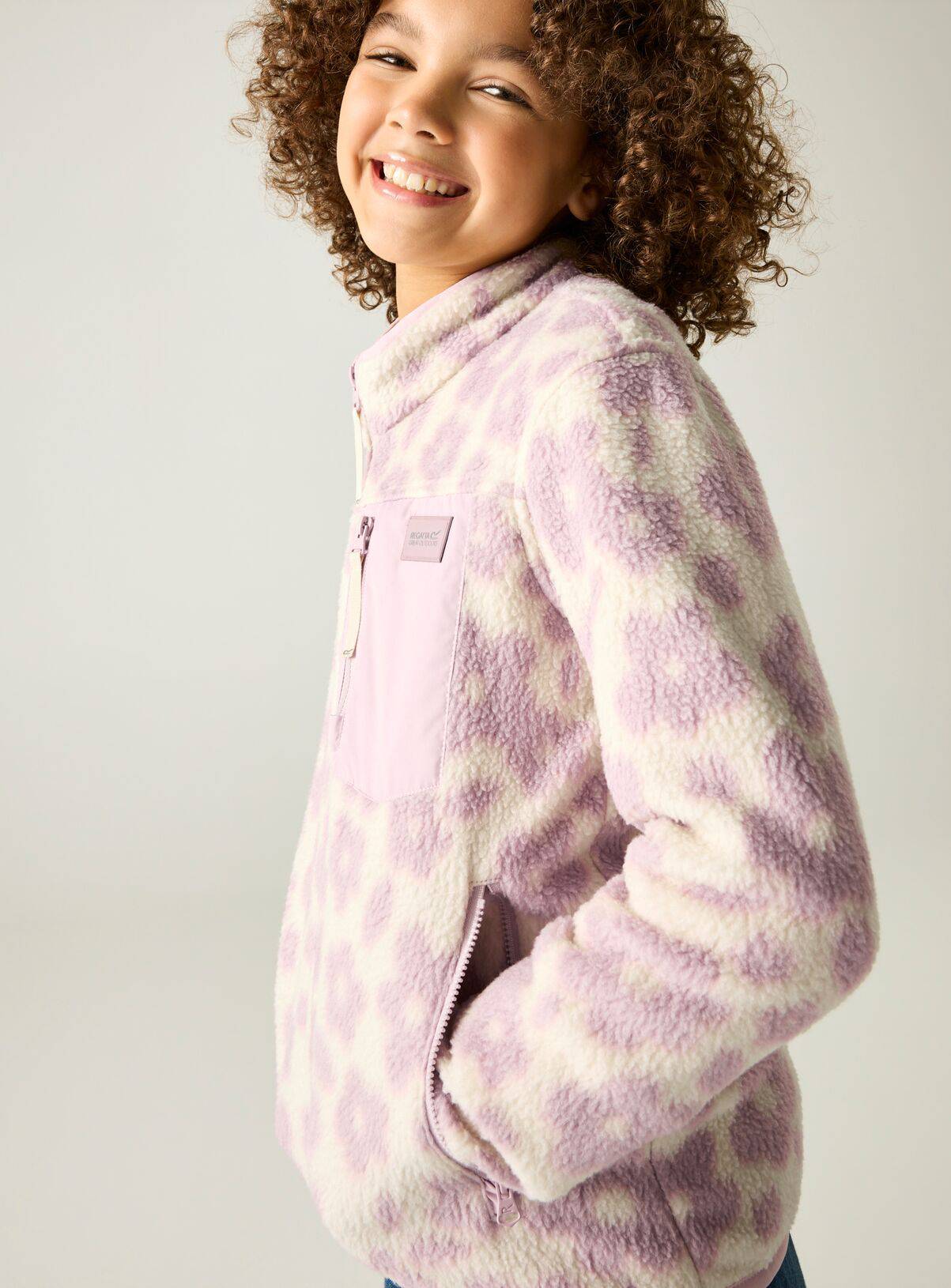 REGATTA Junior Frankie Warm Fleece Flowers 3-4 Years - Image 6